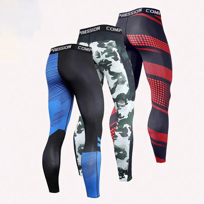 Men's Compression Pants Men Sportswear Training Legging